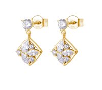 Orecchini Rosato Donna Gemma in Argento RZGE59 - RZGE59